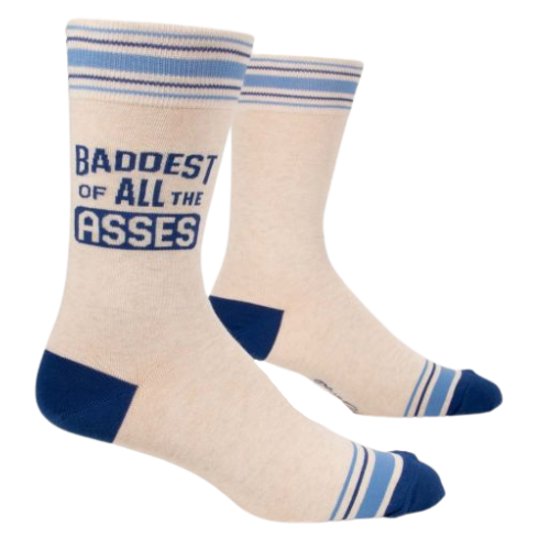 BADDEST OF ALL THE ASSES NEW MEN'S SOCKS