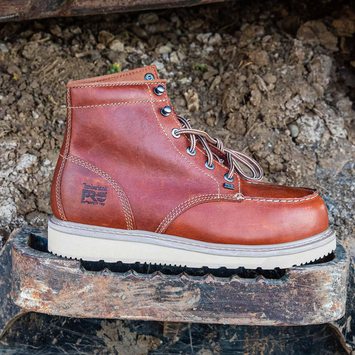 Timberland PRO Barstow alloy toe moc toe work boot, additional product photograph