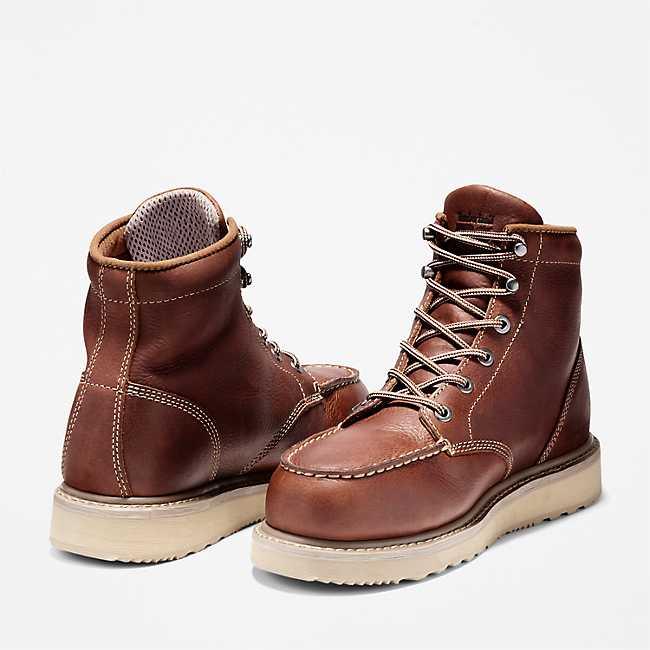 Timberland PRO Barstow wedge alloy toe work boot, further product view of the boot