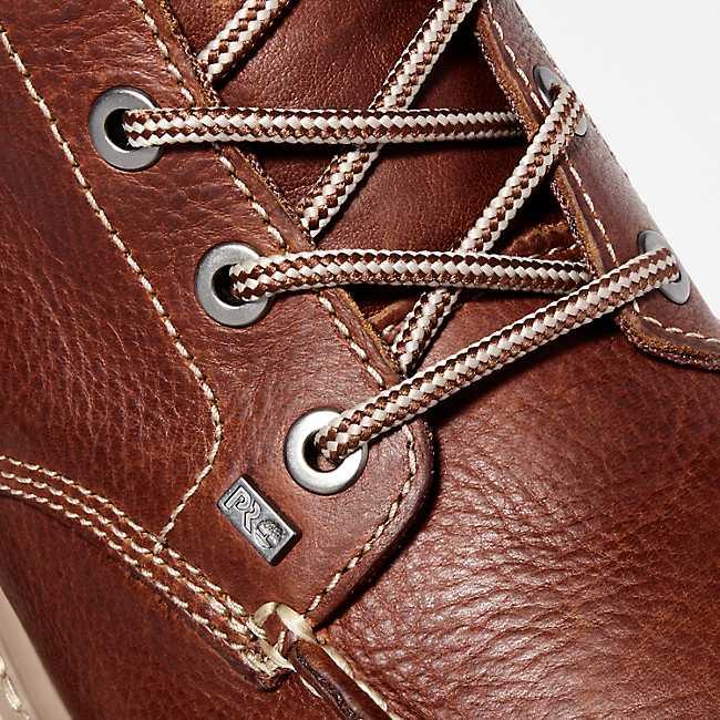 Timberland PRO Barstow wedge alloy toe work boot, final product view of the boot