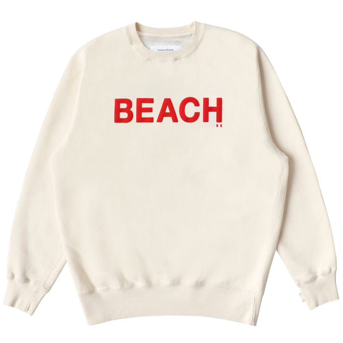 Made in Canada Fleece Beach Sweatshirt Cream - Unisex - Province of Canada