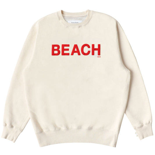 Made in Canada Fleece Beach Sweatshirt Cream - Unisex - Province of Canada