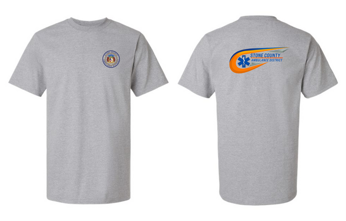 Bella Canvas Heather Grey T-Shirt - Seal & SCAD