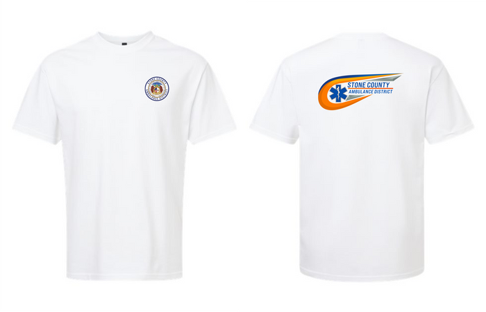 Bella Canvas White T-Shirt- Seal & SCAD