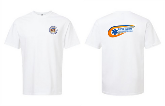Bella Canvas White T-Shirt- Seal & SCAD