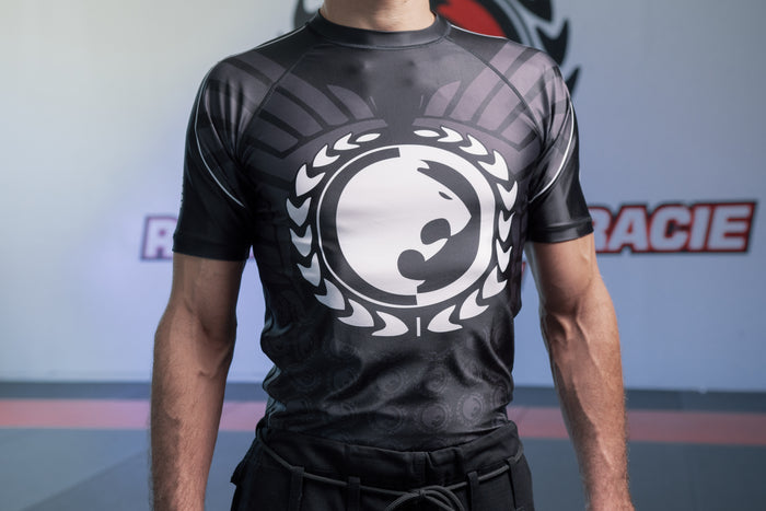 Belt Rank Rashguard Black