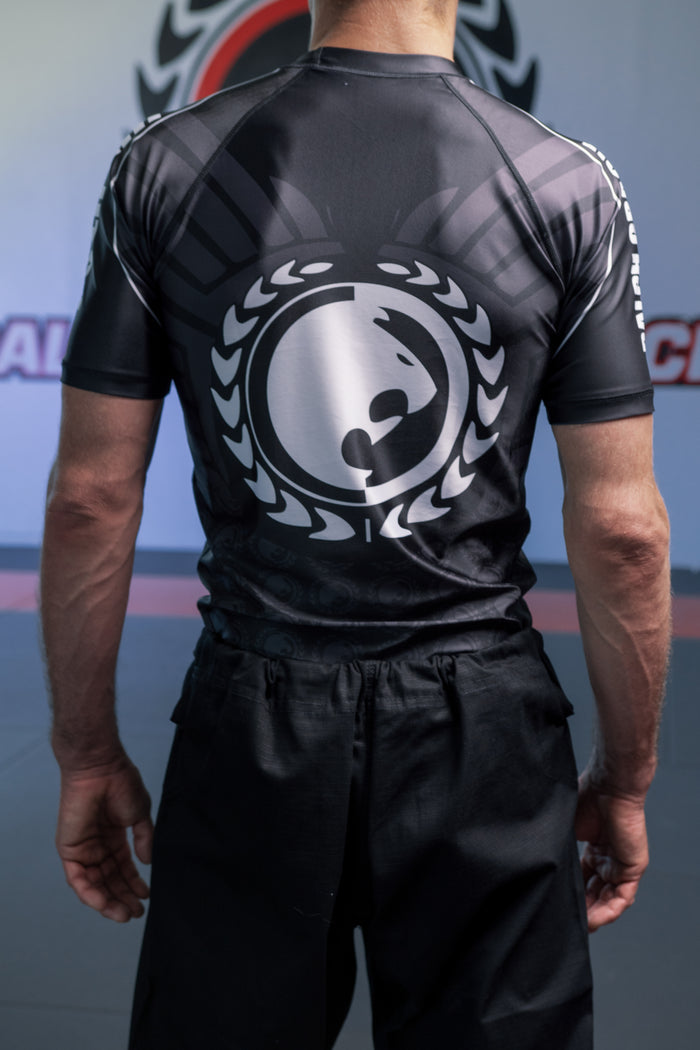 Belt Rank Rashguard Black