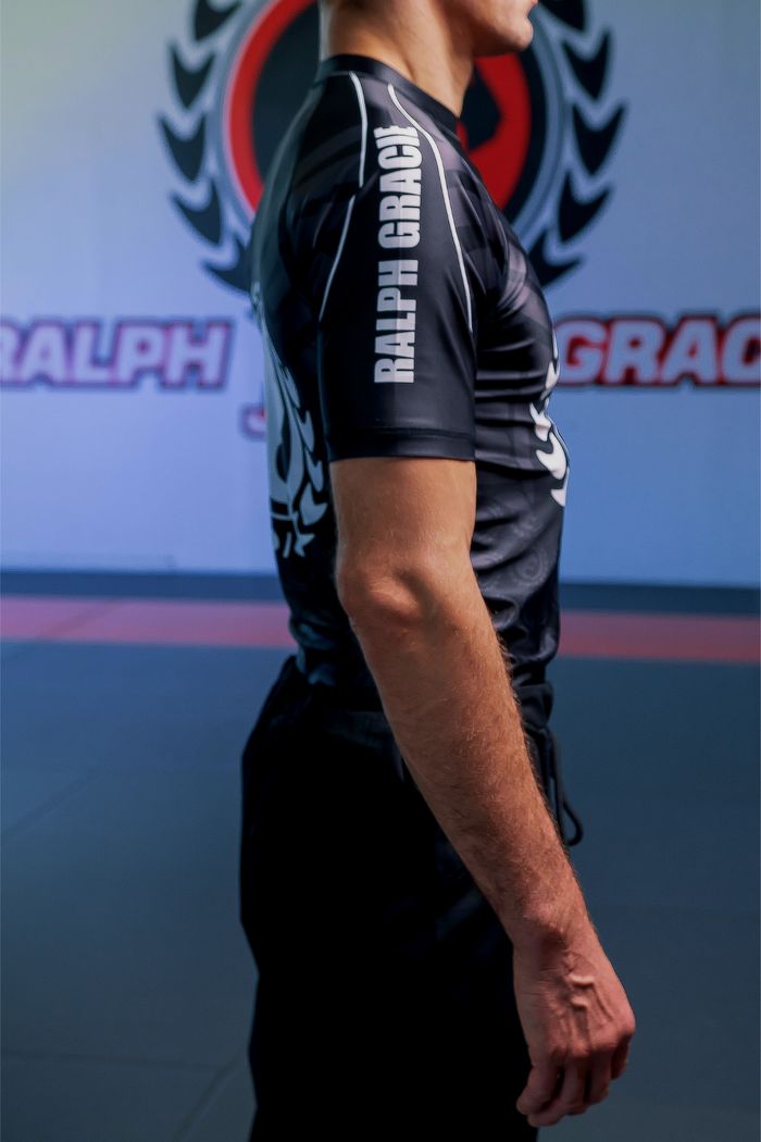 Belt Rank Rashguard Black