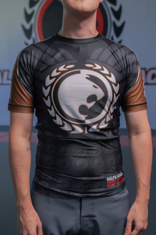 Belt Rank Rashguard Brown