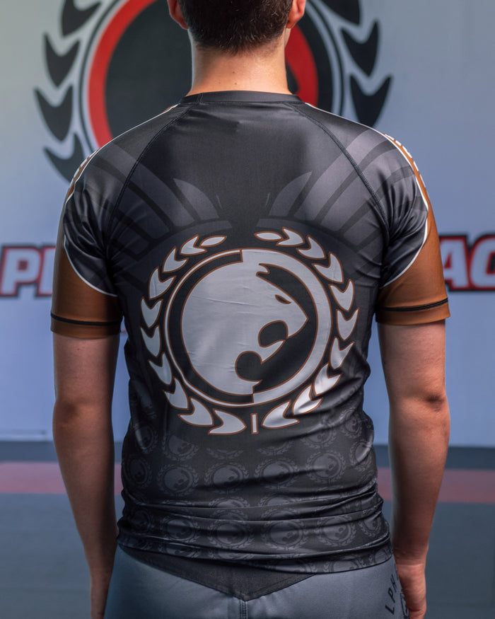 Belt Rank Rashguard Brown