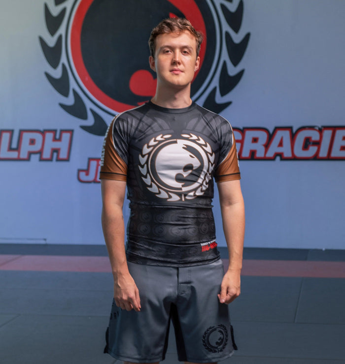 Belt Rank Rashguard Brown