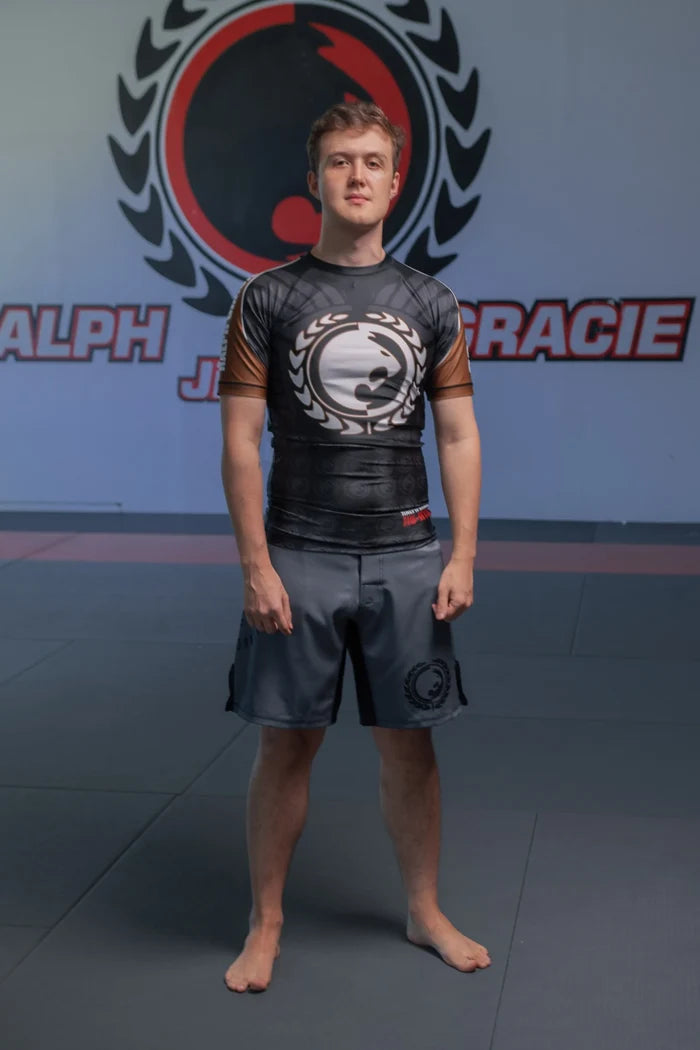 Belt Rank Rashguard Brown