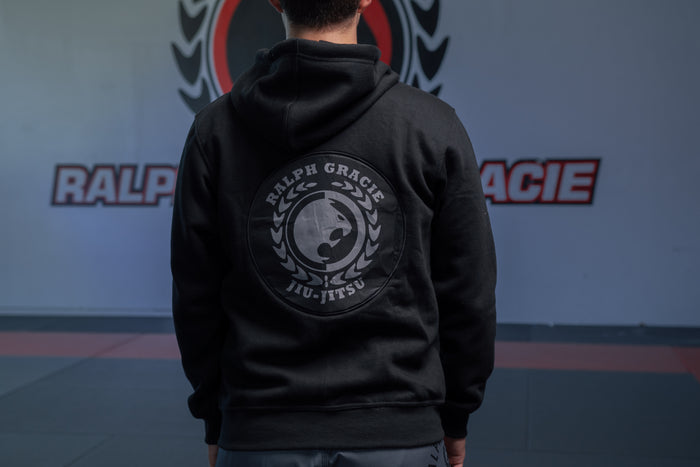 Black Zip-Up Hoodie