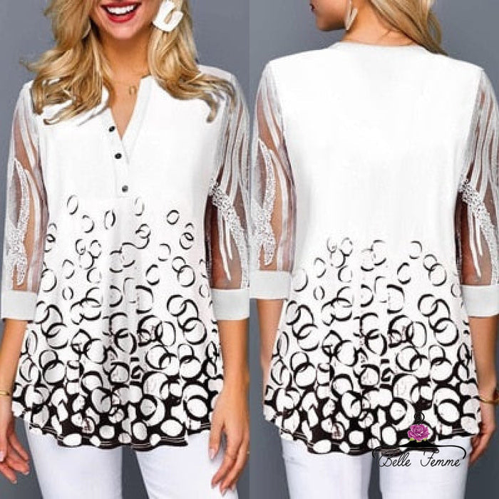 Blusa Organza