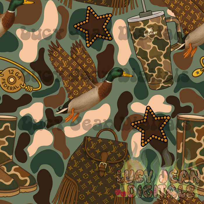 Boujee Camo Essentials Seamless File