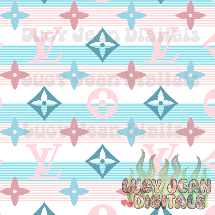 Boujee newborn Stripes Seamless File