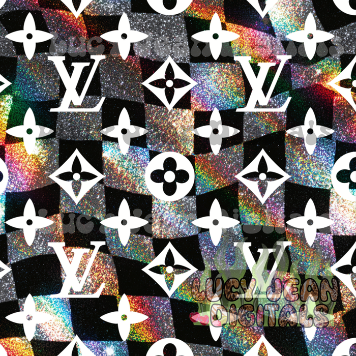 Boujee OG Holographic checkered Seamless File