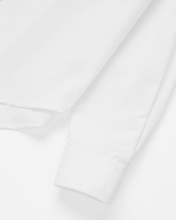 Made in Canada 100% Cotton Boxy Oxford Shirt White - Womens - Province of Canada