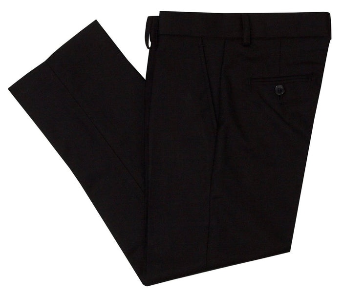 Boy’s Slim Fit Dress Pants – Adjustable Waist, Sizes 2T - 18, Formal & Casual Wear, Multiple Colors - Tuxgear