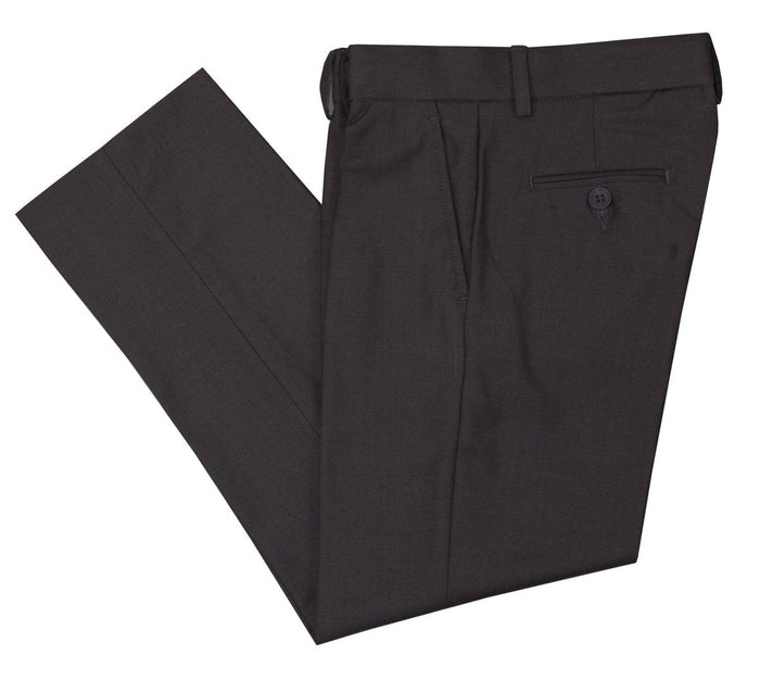 Boy’s Slim Fit Dress Pants – Adjustable Waist, Sizes 2T - 18, Formal & Casual Wear, Multiple Colors - Tuxgear