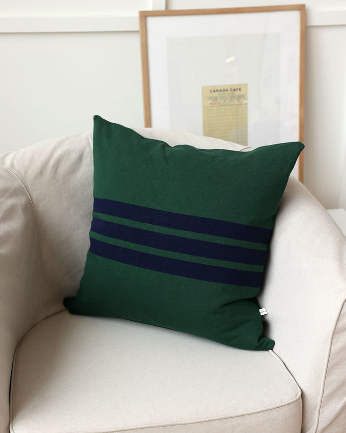 Made in Canada 100% Cotton Brackley Forest and Navy - Province of Canada