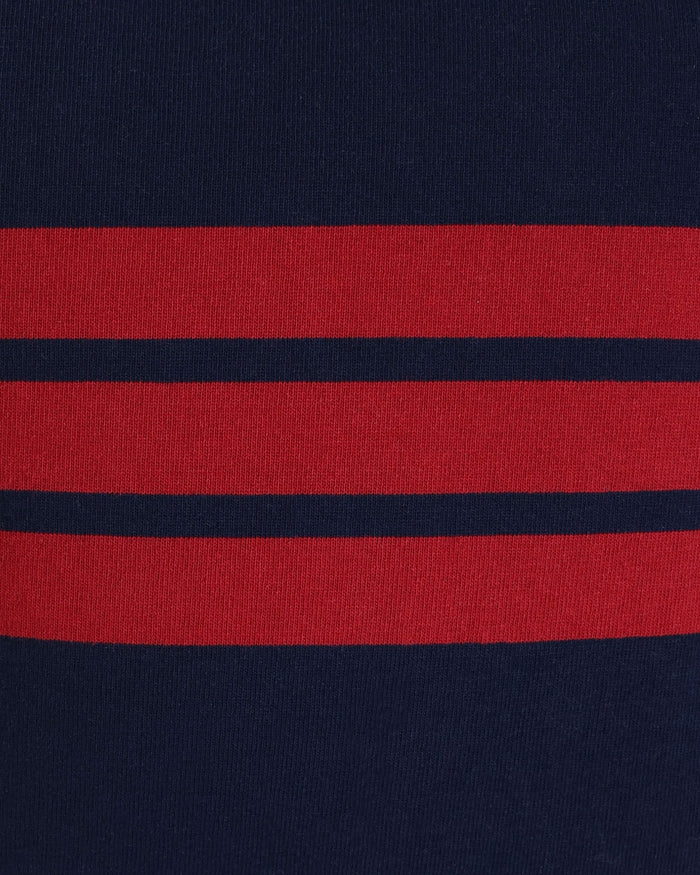 Made in Canada 100% Cotton Brackley Cushion Cover Scarlet and Navy - Province of Canada