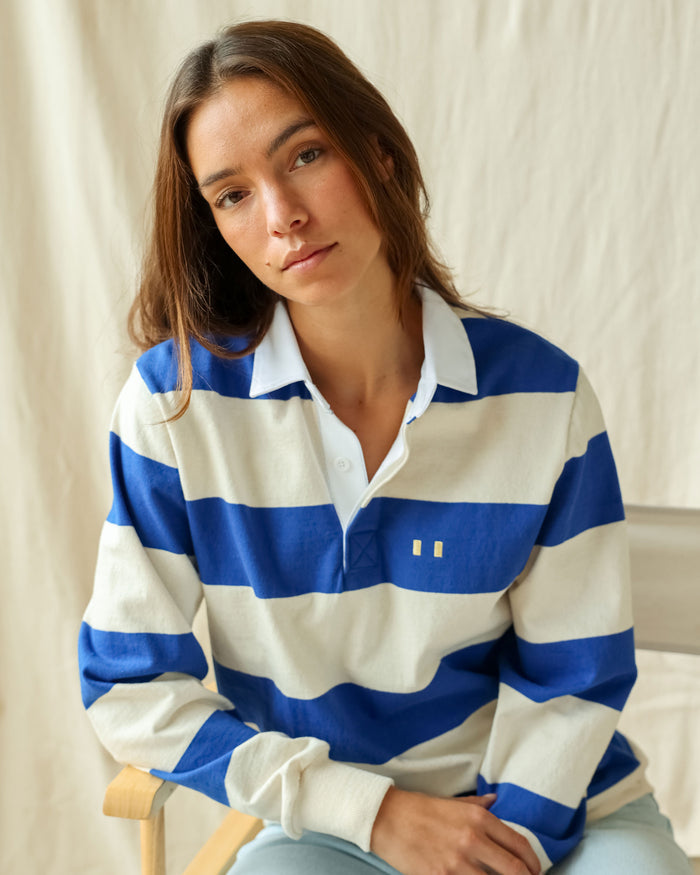 Made in Canada 100% Cotton Brady Rugby Shirt - Unisex - Province of Canada