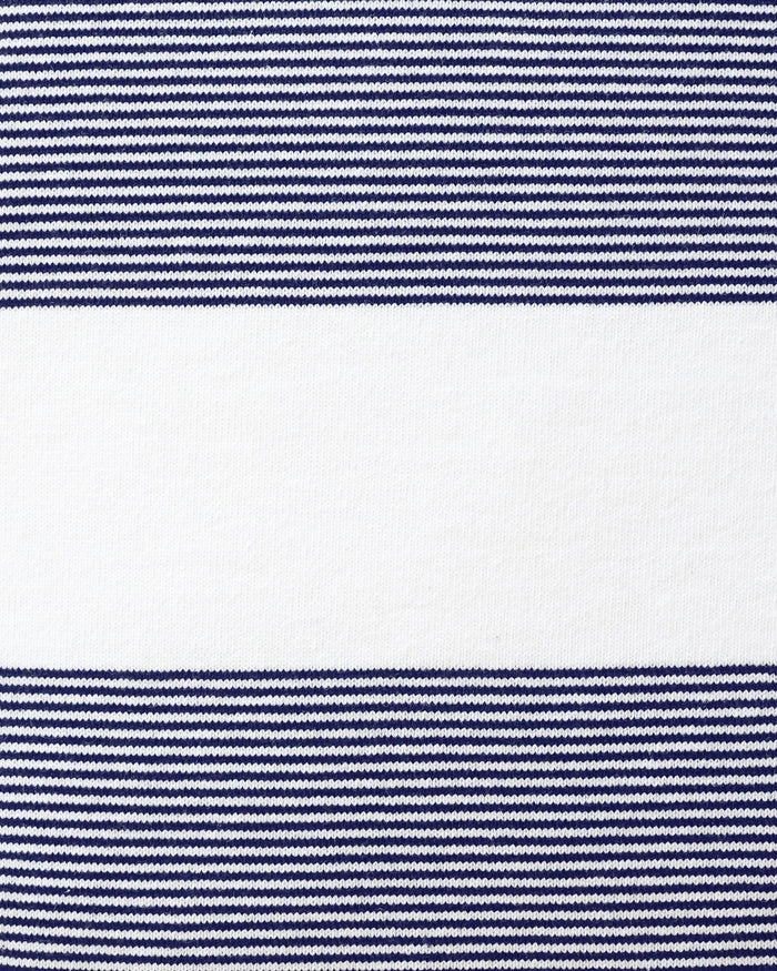 Made in Canada 100% Cotton Brant White and Navy 20 x 20 Cushion Cover - Province of Canada