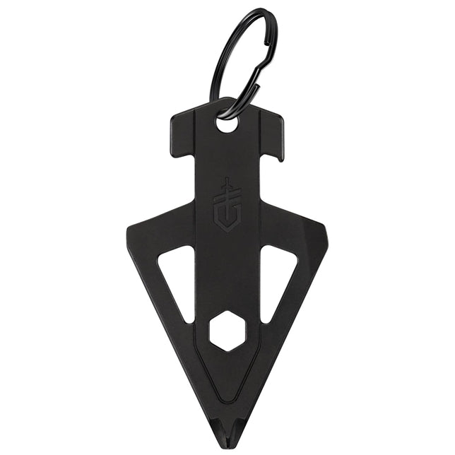 Gerber Broadhead keychain tool in black, alternate product view