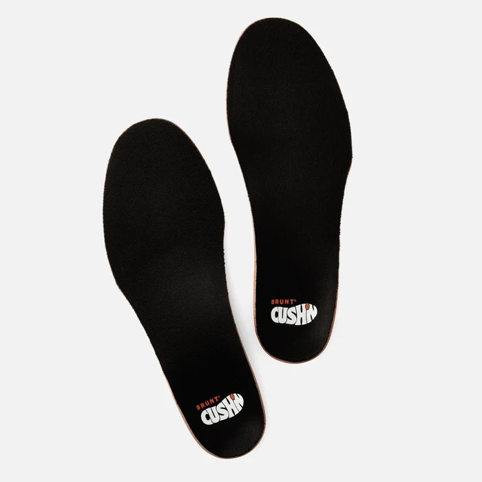 High Arch Cush'n work boot insole by BRUNT, top down view of the cushioned footbed