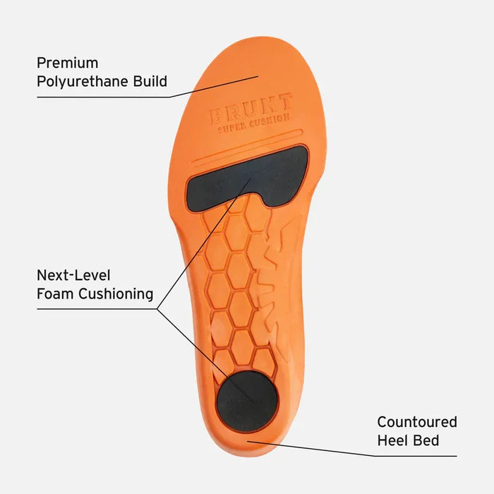 Super Cush'n work boot insole by BRUNT, alternate product view