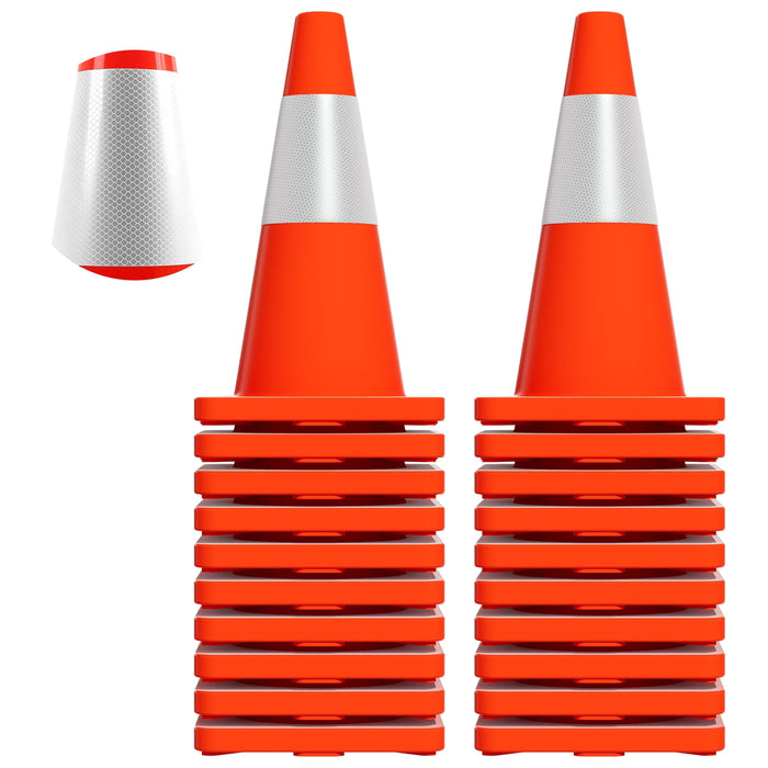 BSN SPORTS 18 in. Orange Game Cone