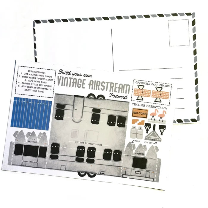 BUILD YOUR OWN AIRSTREAM POSTCARD