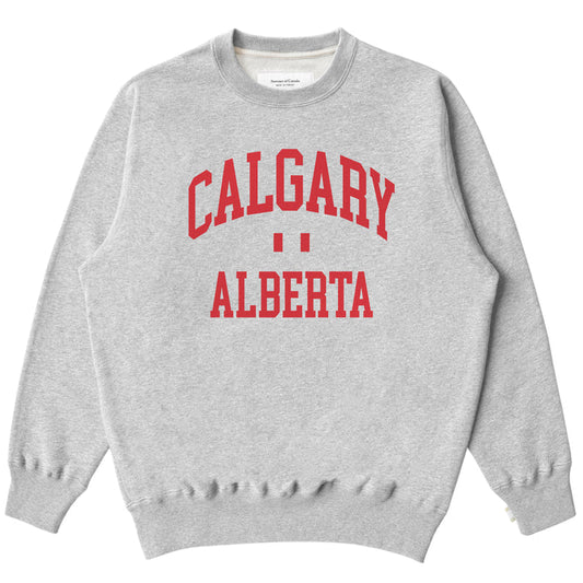 Made in Canada Calgary Fleece Sweatshirt Heather Grey - Unisex - Province of Canada