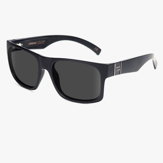 Madson Camino sunglasses in black matte with grey polarized lens
