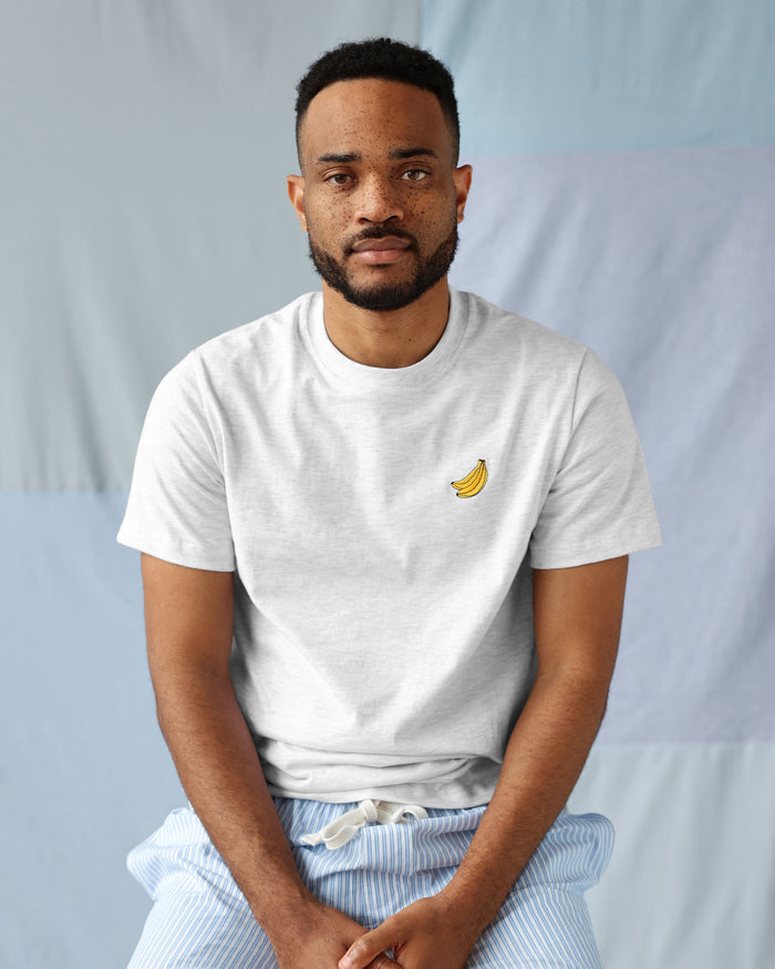 Made in Canada Organic Cotton Canada Banana Tee Cloud - Unisex - Province of Canada