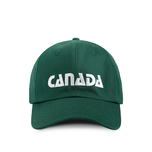 Made in Canada 100% Cotton Baseball Hat Forest Green - Province of Canada