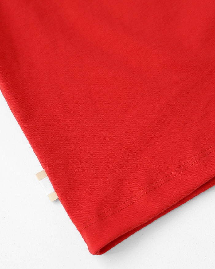Made in Canada 100% Organic Cotton Canada Football Club Tee Red - Unisex - Province of Canada
