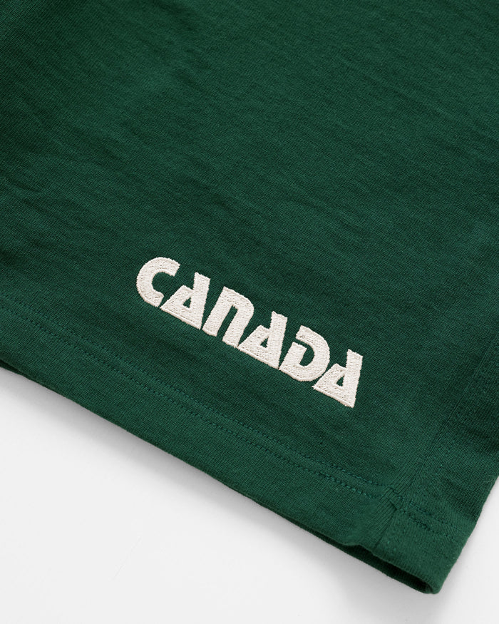 Made in Canada 100% Cotton Canada Shorts Forest - Unisex - Province of Canada