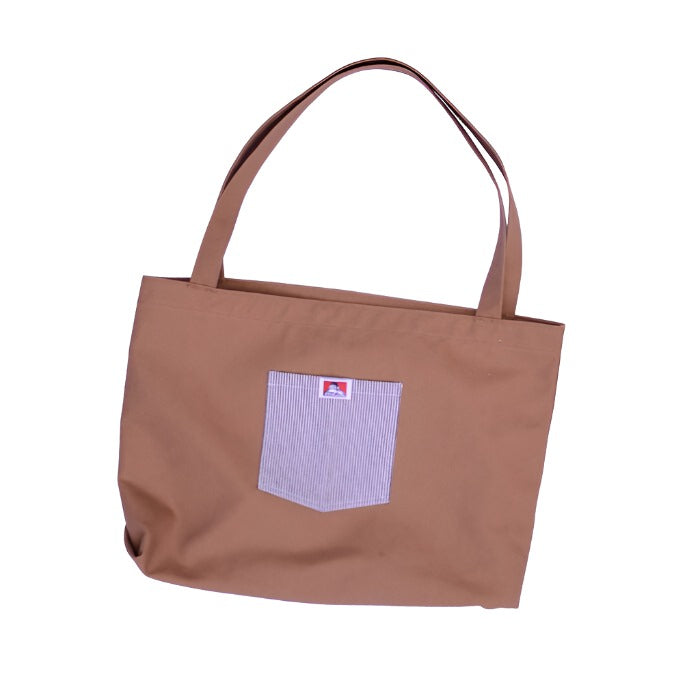 Ben Davis canvas tote bag in brown
