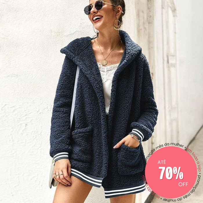 Casaco Fleece Azul Royal / P 200001911