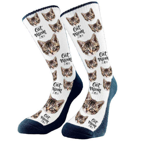 Get custom socks with your very own fur babies face on them! They make the perfect gift Excellent for any holiday, birthday, or anniversary! Every pair is made to order in Alberta, Canada.