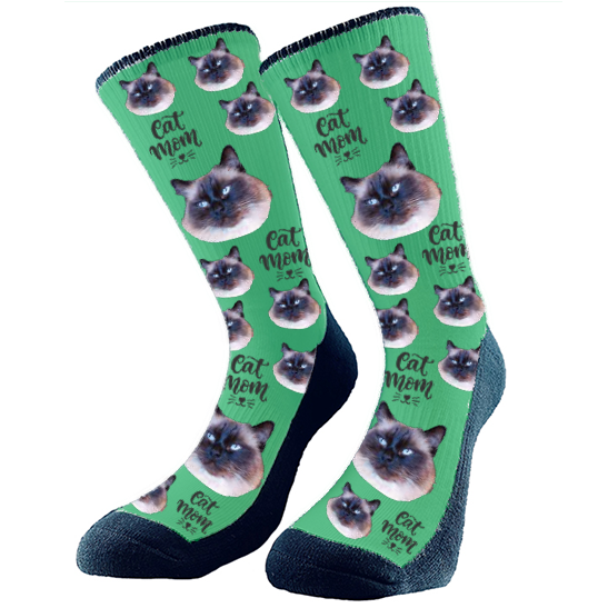 Get custom socks with your very own fur babies face on them! They make the perfect gift Excellent for any holiday, birthday, or anniversary! Every pair is made to order in Alberta, Canada.
