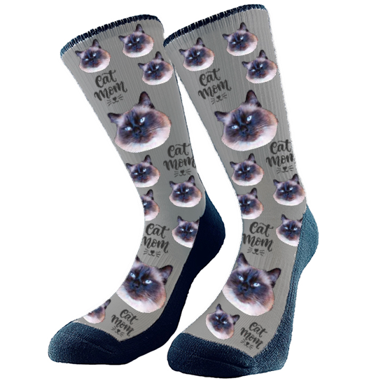 Get custom socks with your very own fur babies face on them! They make the perfect gift Excellent for any holiday, birthday, or anniversary! Every pair is made to order in Alberta, Canada.