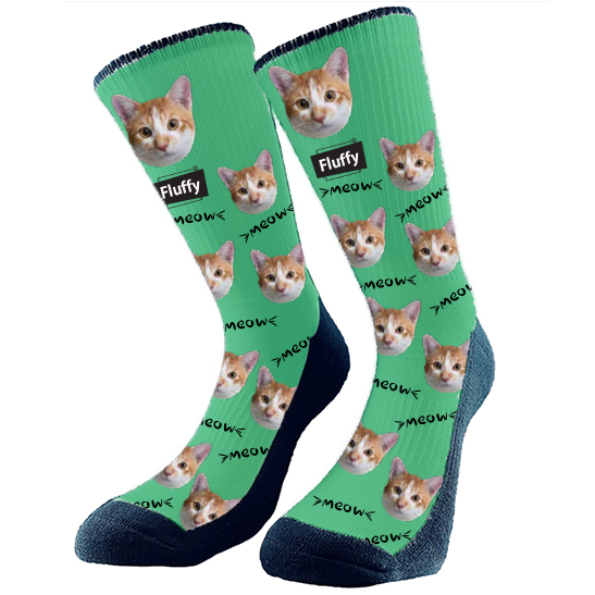 Custom Pet Socks - cat Socks For adults & Teens, cat Lovers, cat GIft,Funny Pet Socks, Personalized cat Socks, Customized Cat Socks, Cat Face on Socks dog Socks For adults & Teens, dog Lovers, dog GIft, Funny Pet Socks, Personalized cat Socks, Customized dog Socks, dog Face on Socks