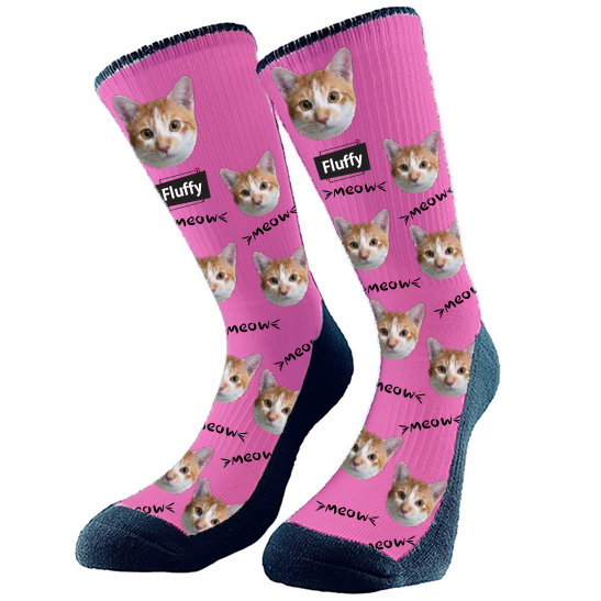 Custom Pet Socks - cat Socks For adults & Teens, cat Lovers, cat GIft,Funny Pet Socks, Personalized cat Socks, Customized Cat Socks, Cat Face on Socks dog Socks For adults & Teens, dog Lovers, dog GIft, Funny Pet Socks, Personalized cat Socks, Customized dog Socks, dog Face on Socks