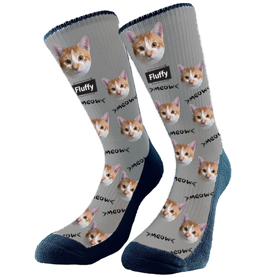Custom Pet Socks - cat Socks For adults & Teens, cat Lovers, cat GIft,Funny Pet Socks, Personalized cat Socks, Customized Cat Socks, Cat Face on Socks dog Socks For adults & Teens, dog Lovers, dog GIft, Funny Pet Socks, Personalized cat Socks, Customized dog Socks, dog Face on Socks