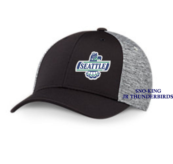 CCM 2 Tone Flex Black/Gray Sno-King Ball Cap