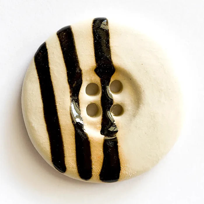 L333 Stripe Statement Button - 1.8in
