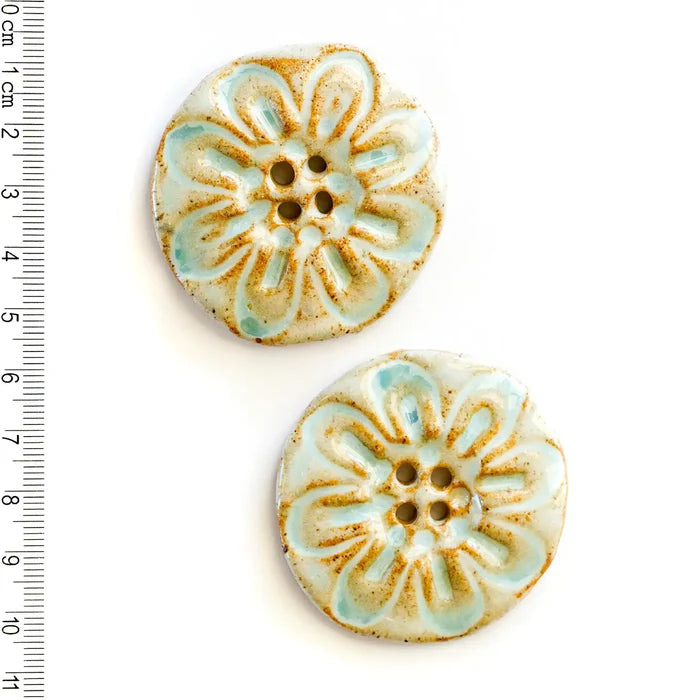 L507 Large Circle Flower Design - Set of 2
